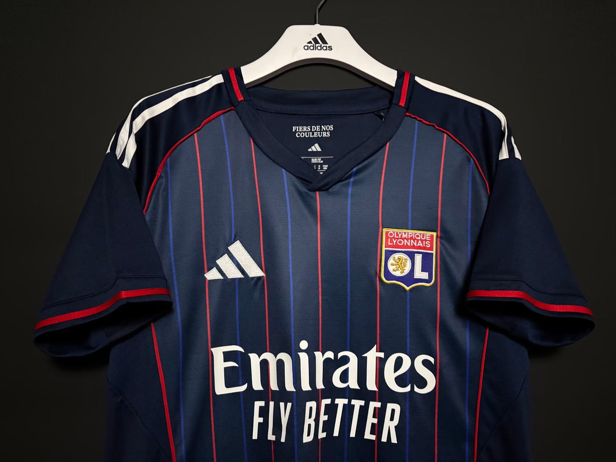 Camisa Lyon Away 25/26 - Adidas - Torcedor - Masculina