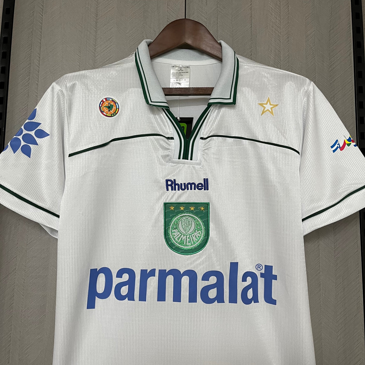 Camisa Palmeiras Retrô 1999 - Branca - Rhumell