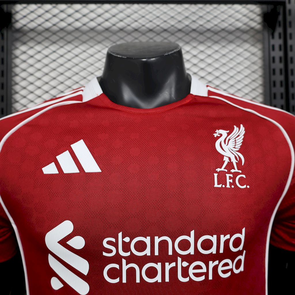 Camisa Liverpool Home 25/26 Adidas - Jogador