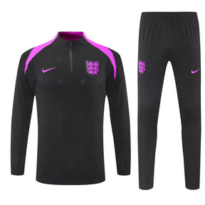 Conjunto Treino Inglaterra 25/26 Nike - Preto e Roxo