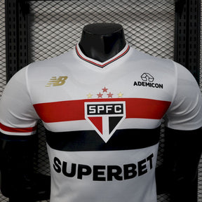 Camisa São Paulo Home 25/26 Newbalace - Jogador