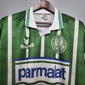 Camisa Palmeiras Retrô 93/94 - Rhumell - Verde e Branca