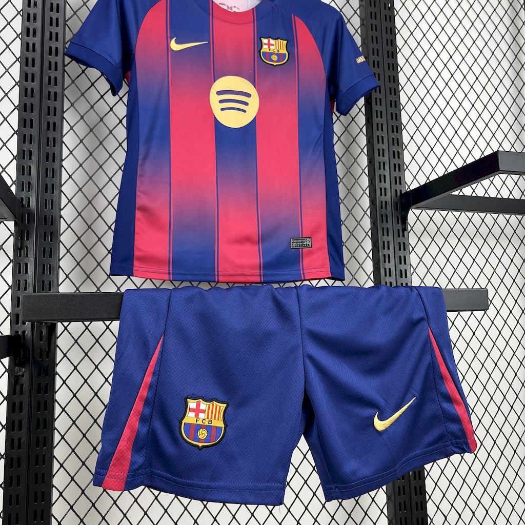 Kit Infantil Barcelona Home 25/26 Nike