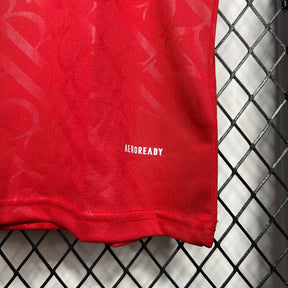 Camisa Real Madrid Vermelha 24/25 - Adidas - Torcedor - Masculina