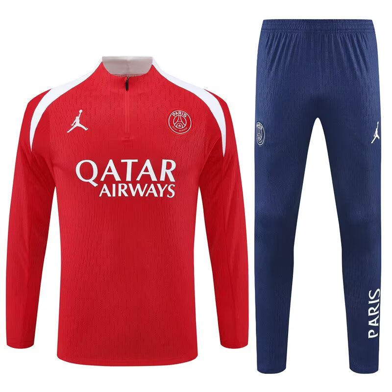Conjunto Treino Psg 25/26 Nike - Vermelho