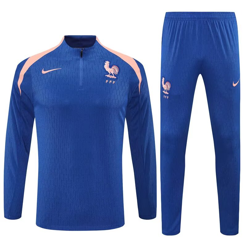 Conjunto Treino França 25/26 Nike - Azul