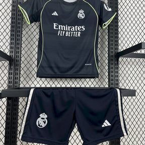 Kit Infantil Real Madrid Away 25/26 Adidas