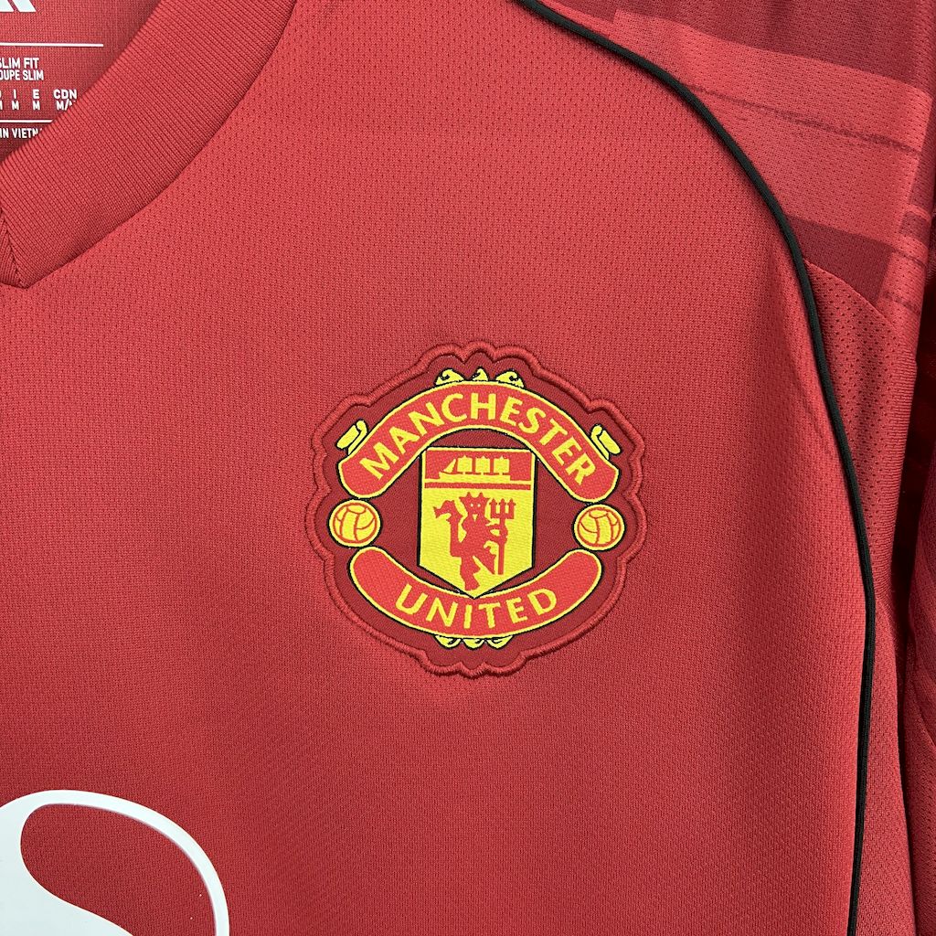 Camisa Manchester United Home 25/26 Adidas - Torcedor