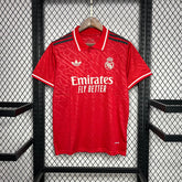 Camisa Real Madrid Vermelha 24/25 - Adidas - Torcedor - Masculina