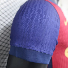 Camisa Barcelona I 24/25 Vermelha e Azul- Nike - Masculino Jogador