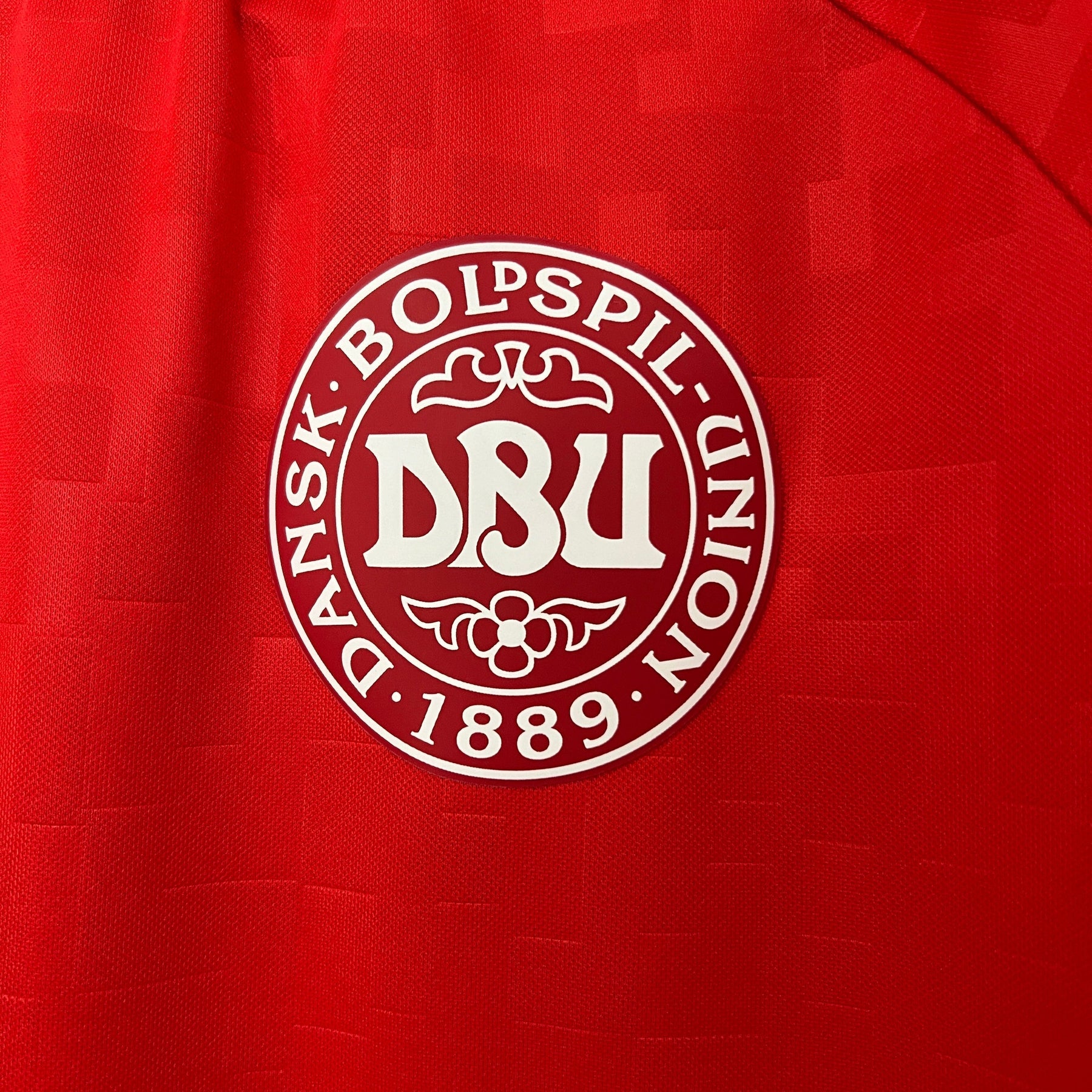 Camisa Dinamarca 2024 Home - Vermelha