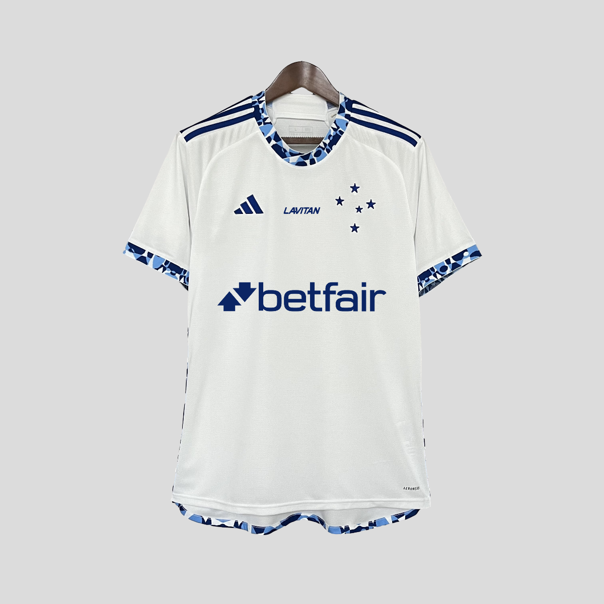 Camisa Cruzeiro Reserva Todos Patrocínios 24/25 - Adidas Torcedor Masculina