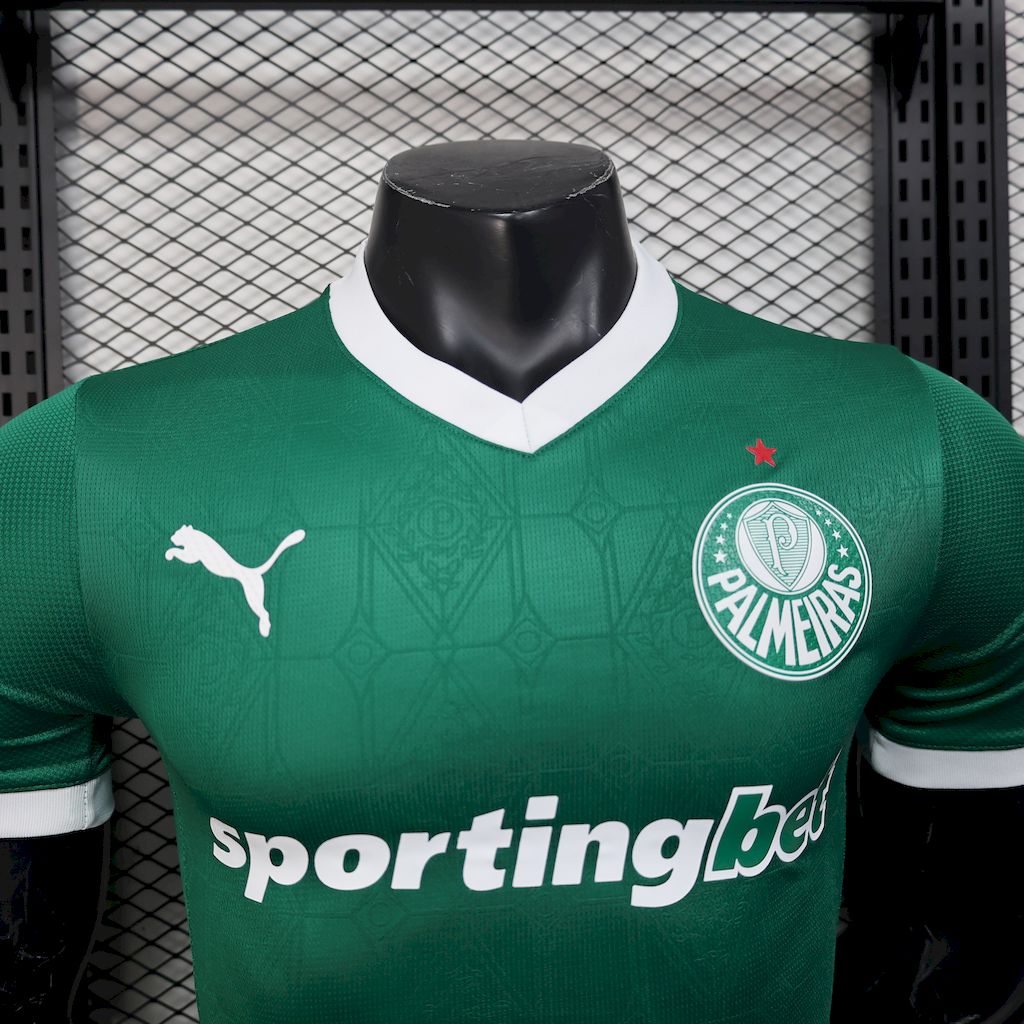 Camisa Palmeiras Home 25/26 Puma - Jogador