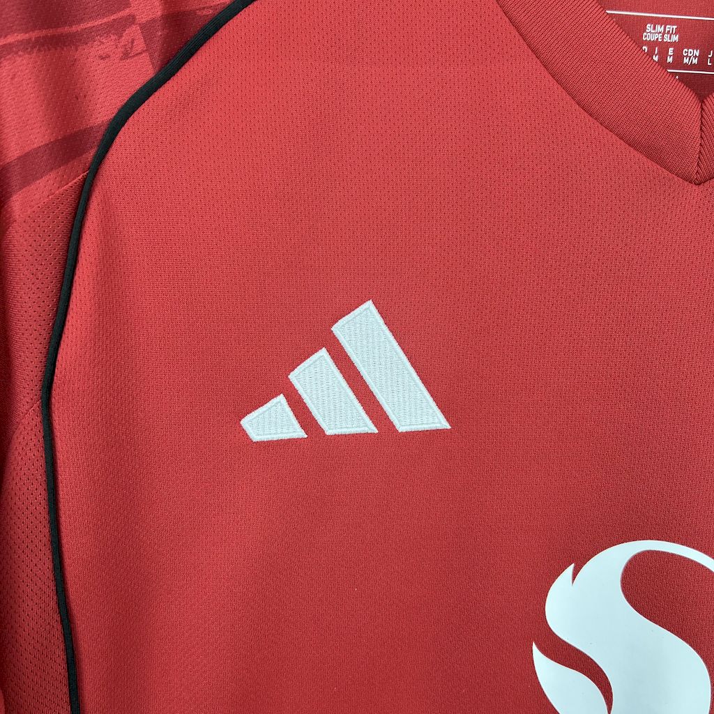 Camisa Manchester United Home 25/26 Adidas - Torcedor