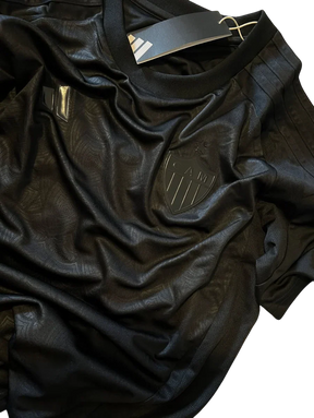 Camisa Atlético Mineiro All Black 25/26 - Adidas Torcedor Masculina Lançamento