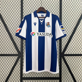 Camisa Real Sociedad Home 24/25 - Macron Torcedor Masculina
