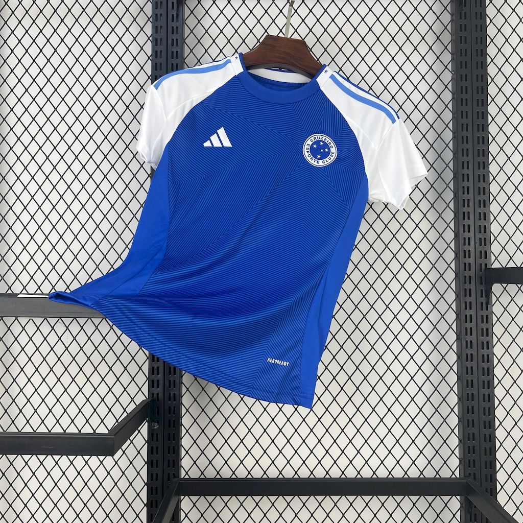 Camisa Cruzeiro Home 25/26 Adidas - Feminina