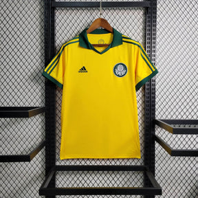 Camisa Palmeiras Retrô 2014 Amarelo Fluorescente - Adidas