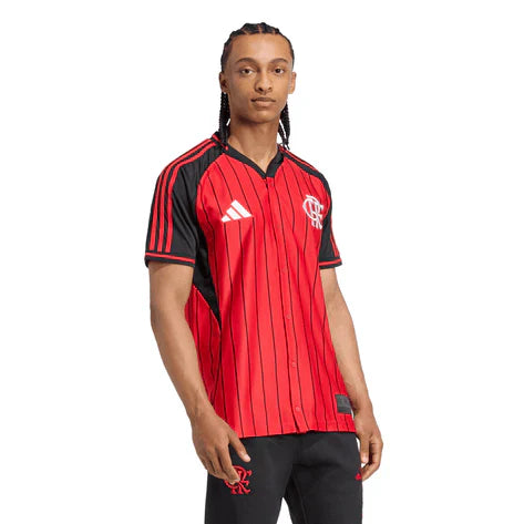 Camisa Flamengo Baseball 25/26 Adidas - Torcedor