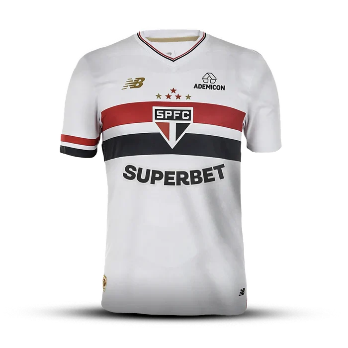 Camisa São Paulo Home 25/26 NewBalace - Torcedor