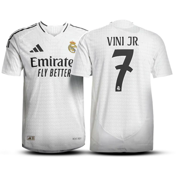 Camisa Real Madrid Home 24/25 Nike - Vini Jr #7