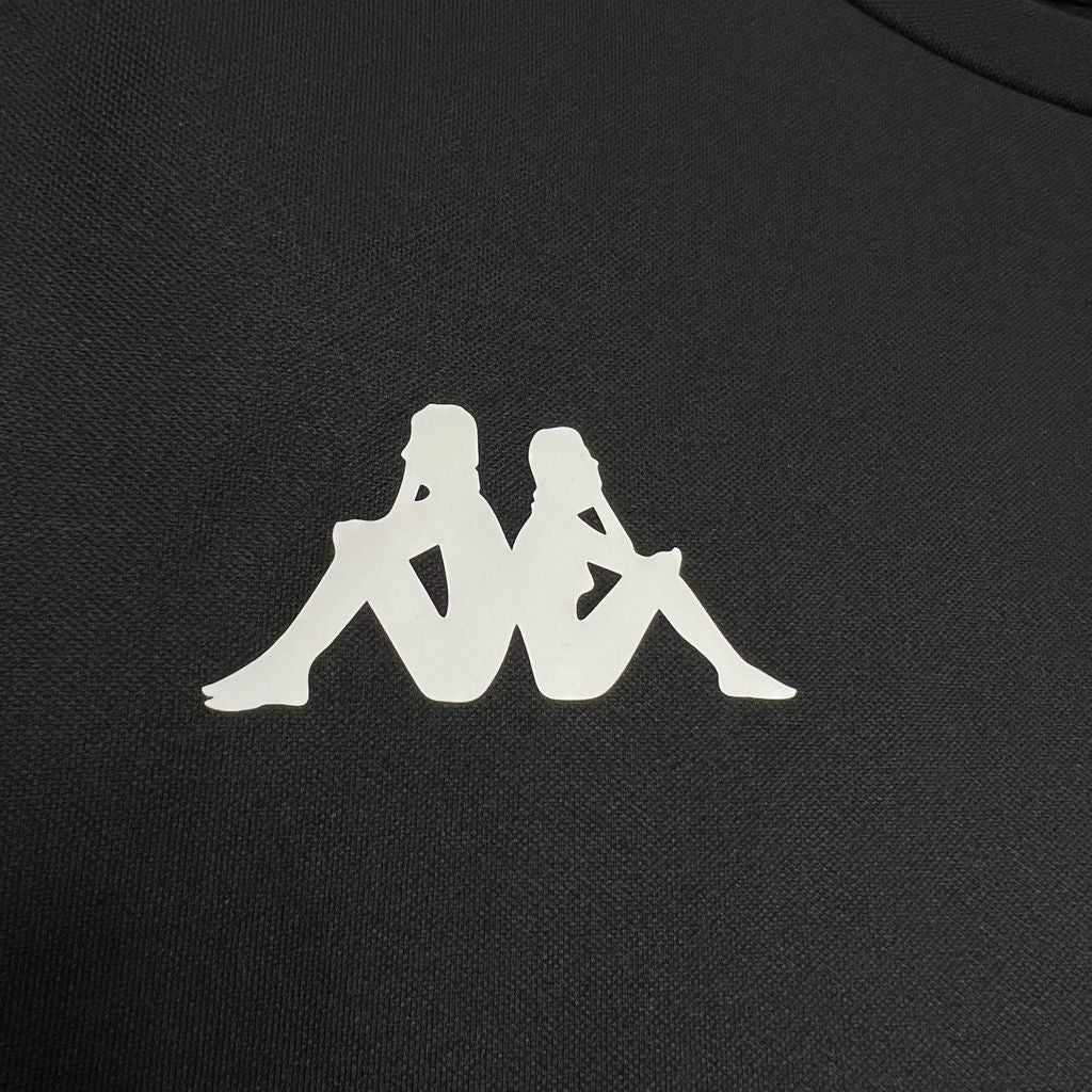 Camisa Vasco Pré-Jogo Preta 24/25 - Kappa Torcedor Masculina