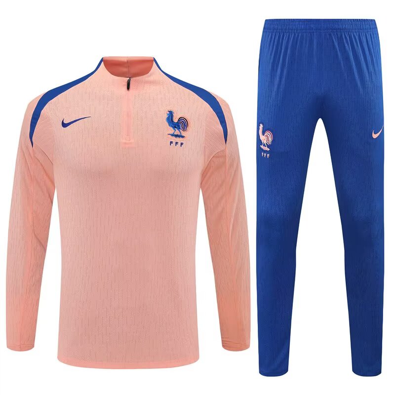 Conjunto Treino França 25/26 Nike - Rosa