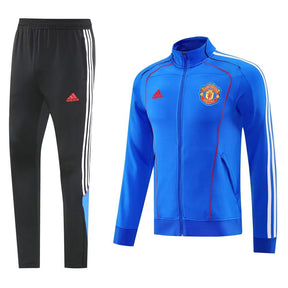 Conjunto Treino Manchester United 25/26 Adidas - Azul