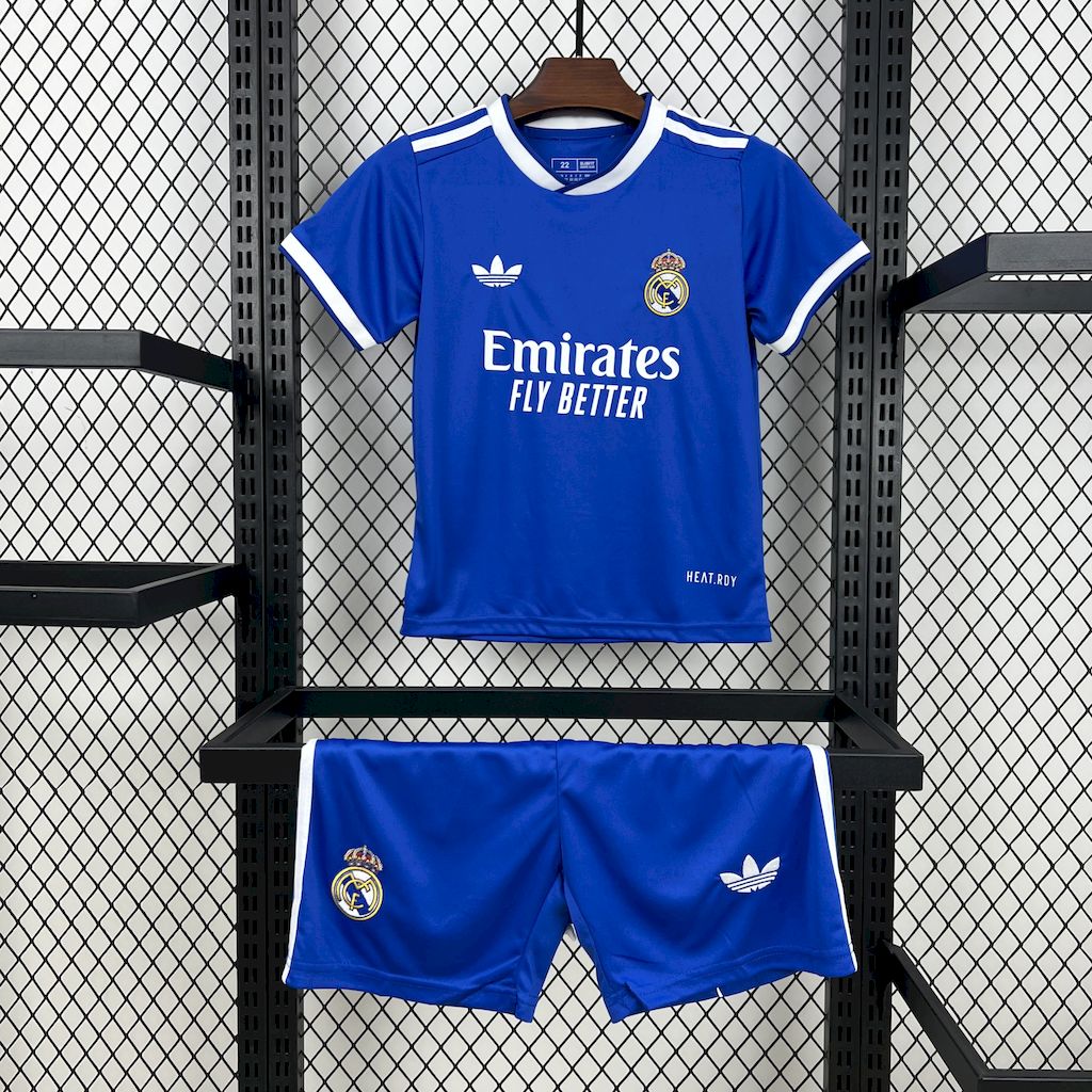 Kit Infantil Real Madrid Third 25/26 Adidas