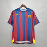 Camisa Barcelona Retrô 2006 Azul e Vermelha - Nike
