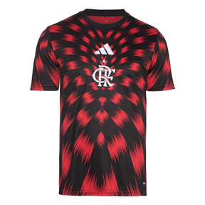 Camisa Flamengo Pré Jogo 25/26 Adidas - Torcedor
