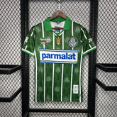 Camisa Palmeiras Retrô 1996 - Camp. Paulista - Rhumell - Verde e Branco