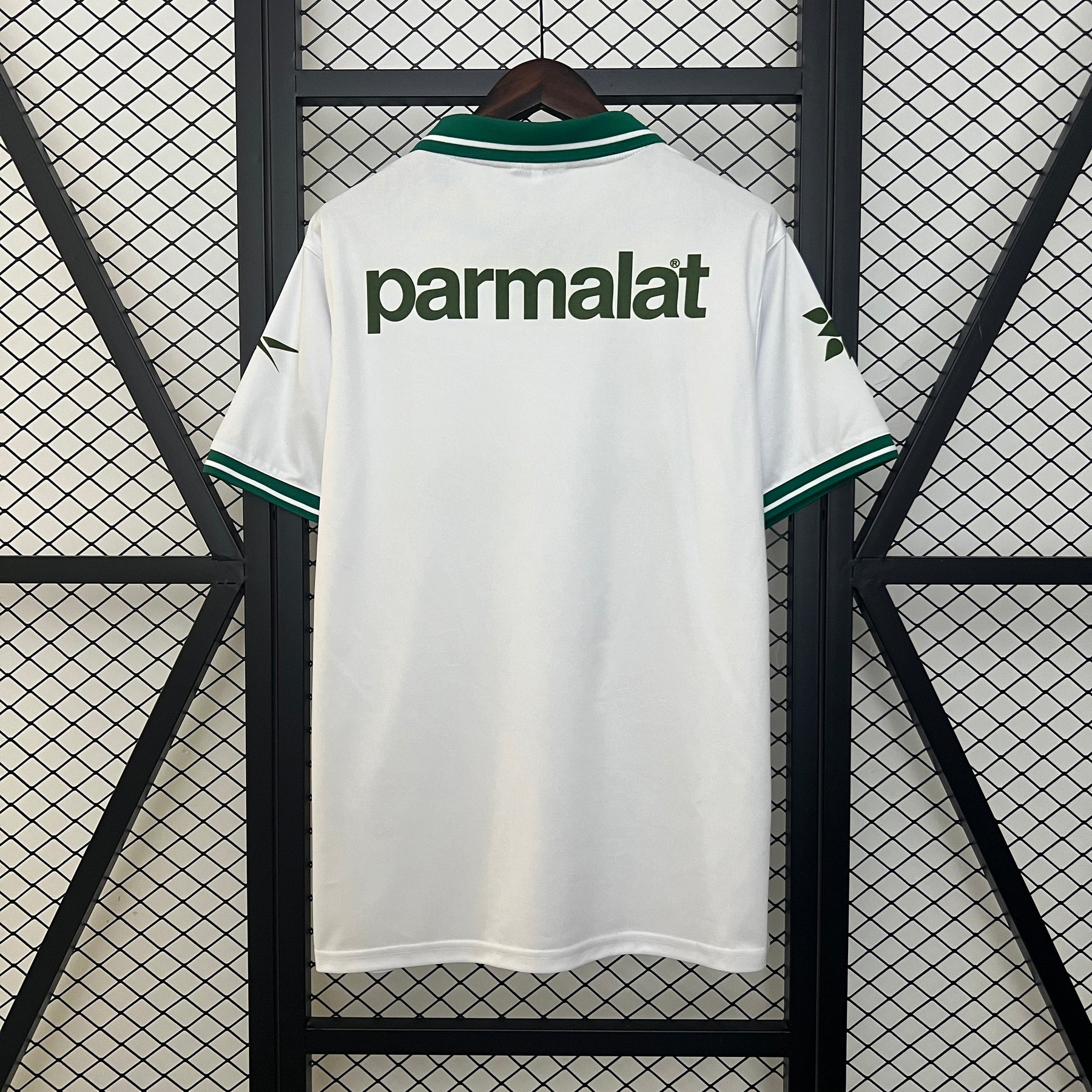 Camisa Palmeiras Retrô 1997 - Reebok - Branco e Verde