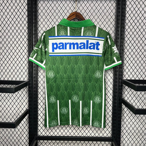 Camisa Palmeiras Retrô 1996 - Camp. Paulista - Rhumell - Verde e Branco