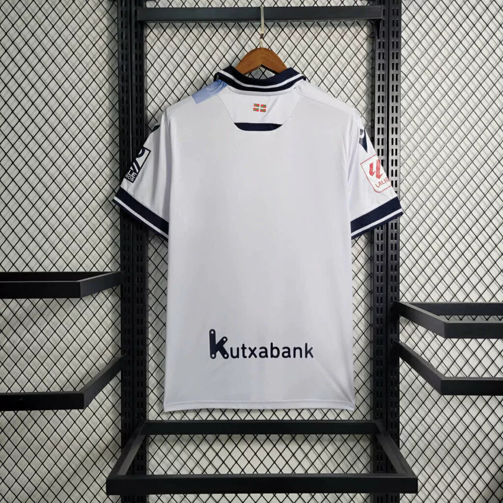 Camisa Real Sociedad Away 25/26 - Macron - Torcedor - Masculina