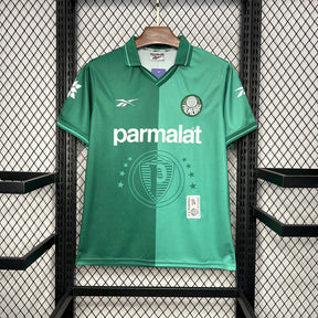 Camisa Palmeiras Retrô 1997 - Reebok - Verde e Branco