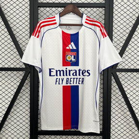 Camisa Lyon Home 25/26 - Adidas - Torcedor - Masculina