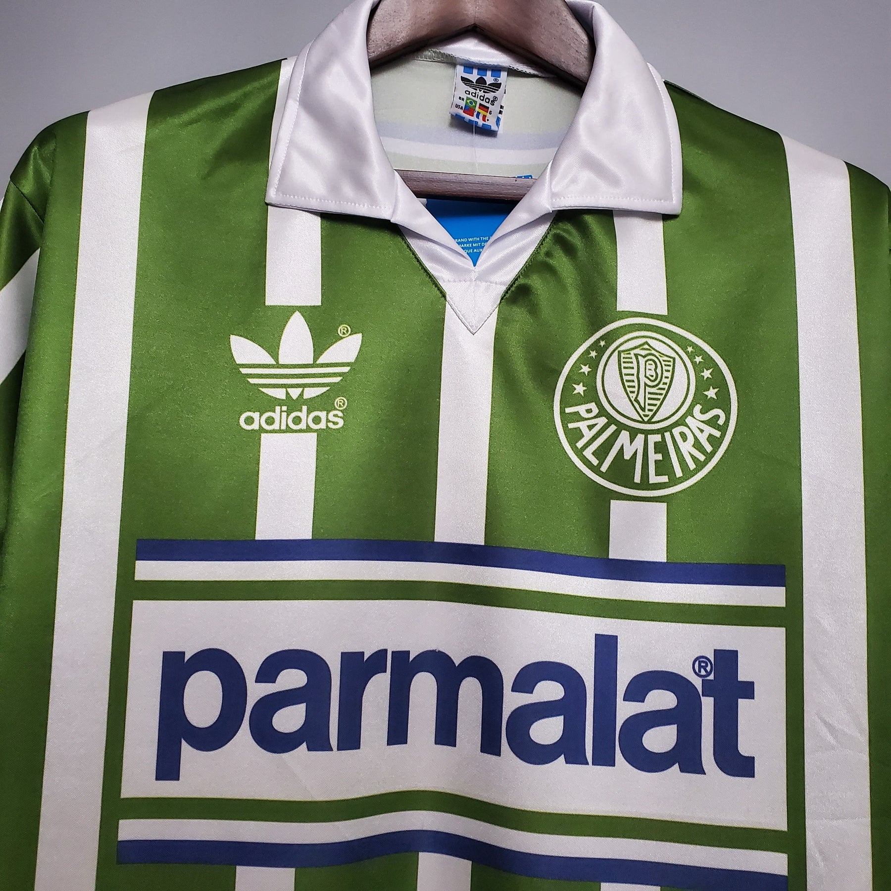 Camisa Palmeiras Retrô 92/93 - Adidas - Verde e Branca