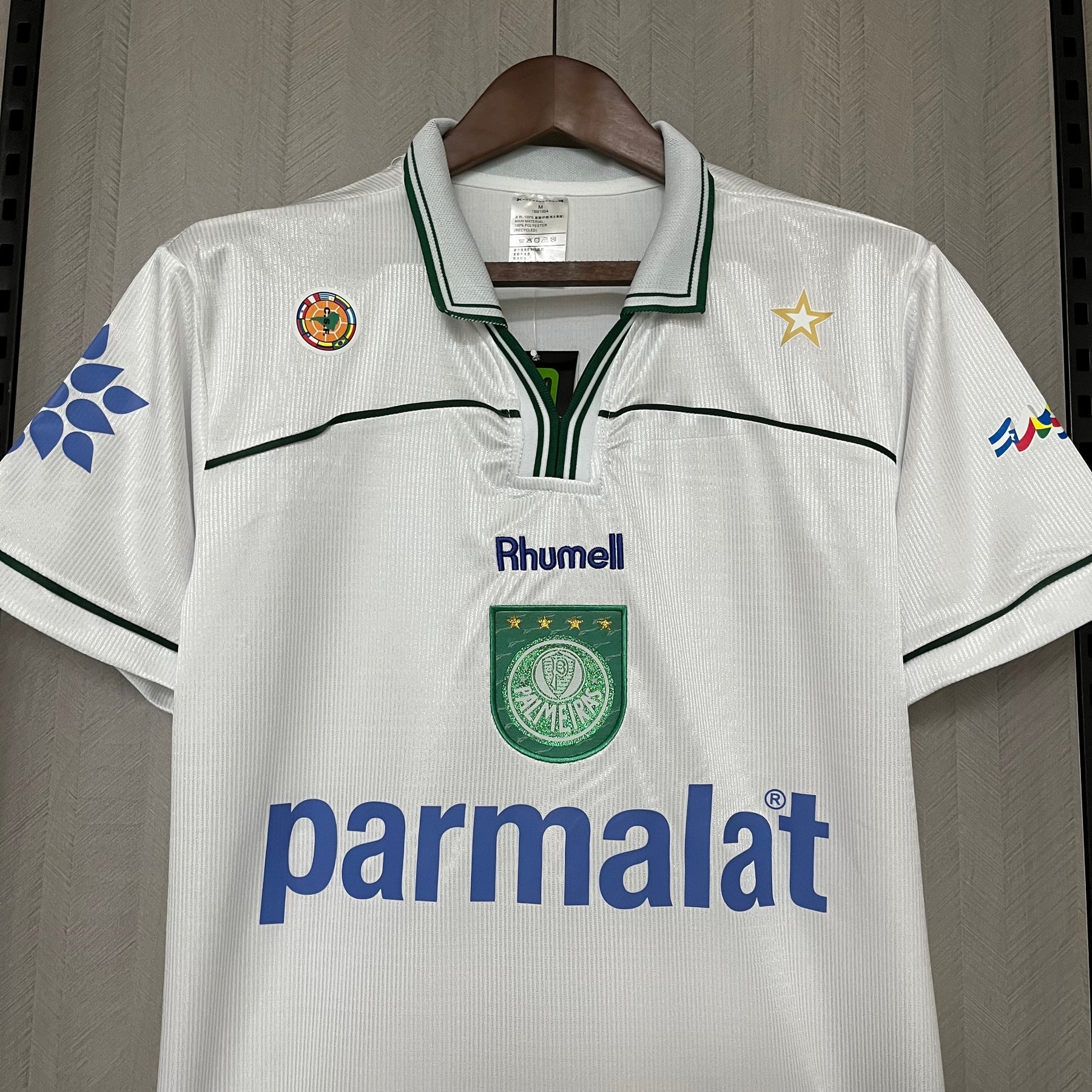 Camisa Palmeiras Retrô 1999 - Branca - Rhumell