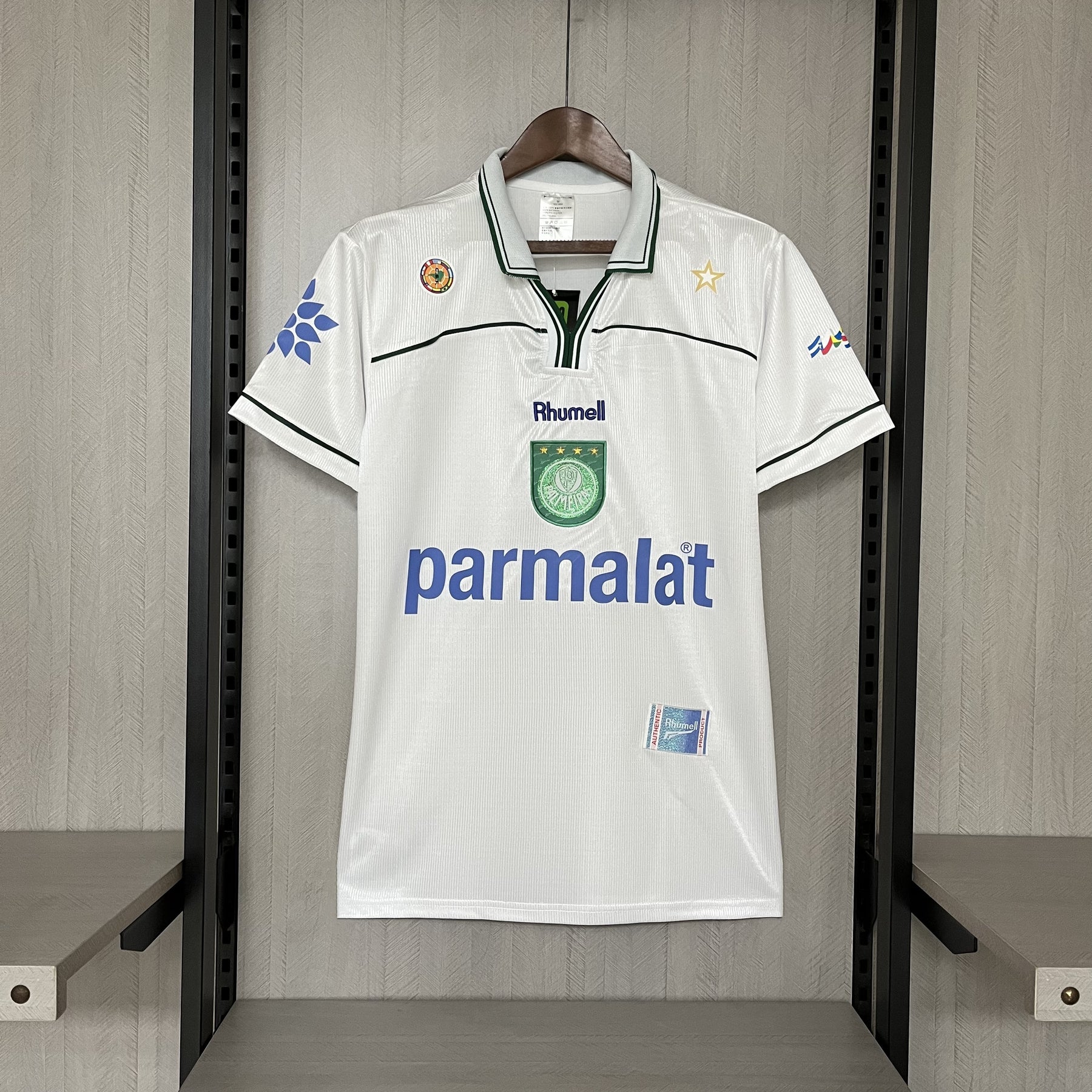 Camisa Palmeiras Retrô 1999 - Branca - Rhumell