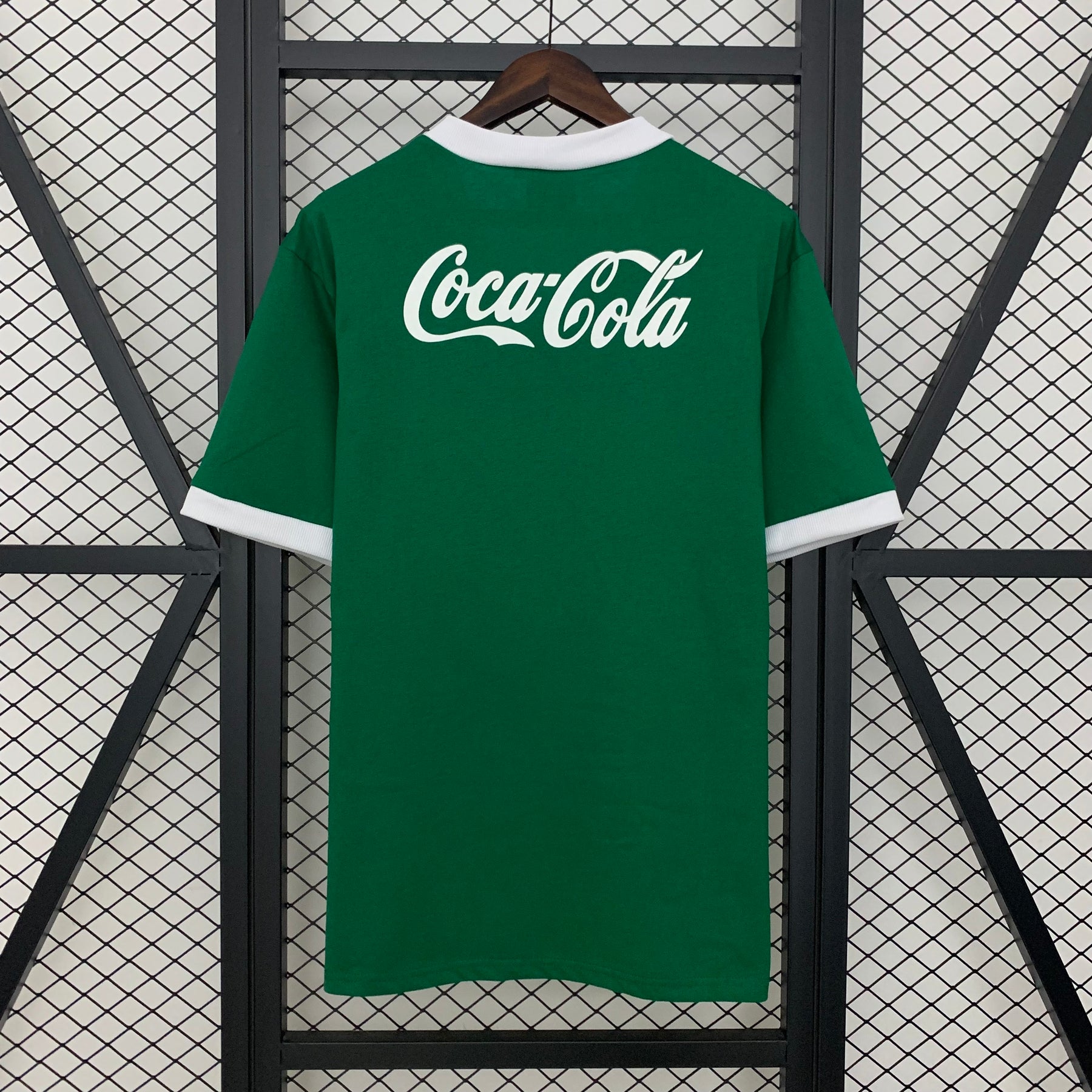 Camisa Palmeiras Retrô 1991 - Adidas - Verde e Branco - Coca Cola