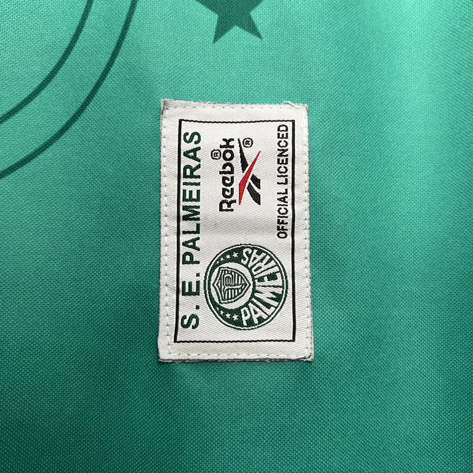Camisa Palmeiras Retrô 1997 - Reebok - Verde e Branco