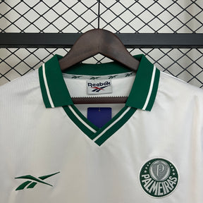 Camisa Palmeiras Retrô 1997 - Reebok - Branco e Verde