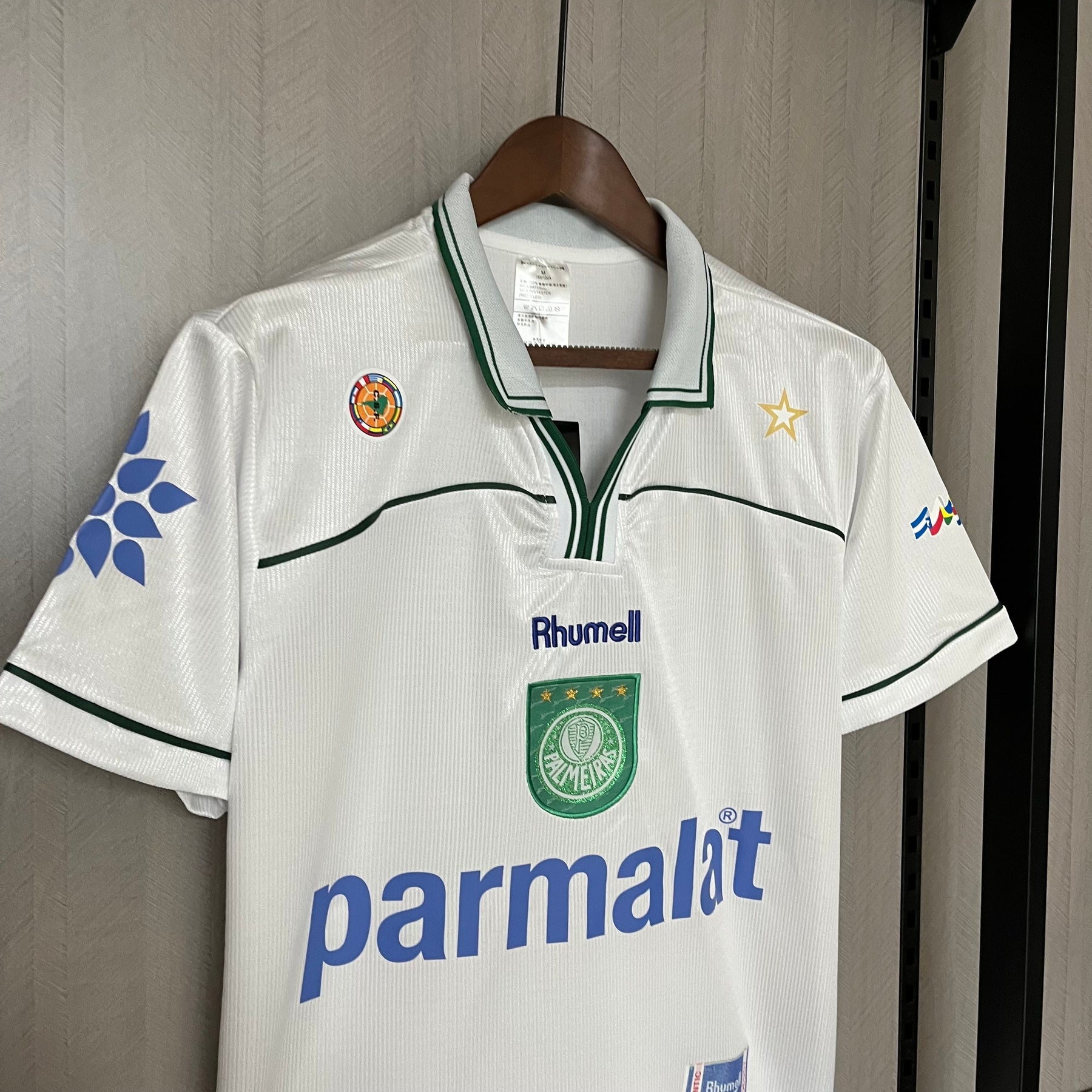 Camisa Palmeiras Retrô 1999 - Branca - Rhumell