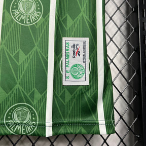 Camisa Palmeiras Retrô 1996 - Camp. Paulista - Rhumell - Verde e Branco