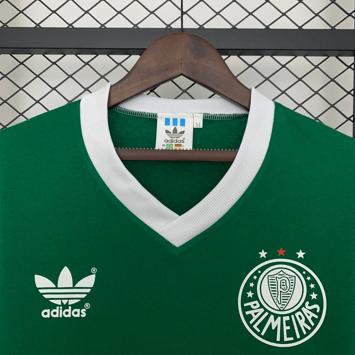Camisa Palmeiras Retrô 1991 - Adidas - Verde e Branco - Coca Cola