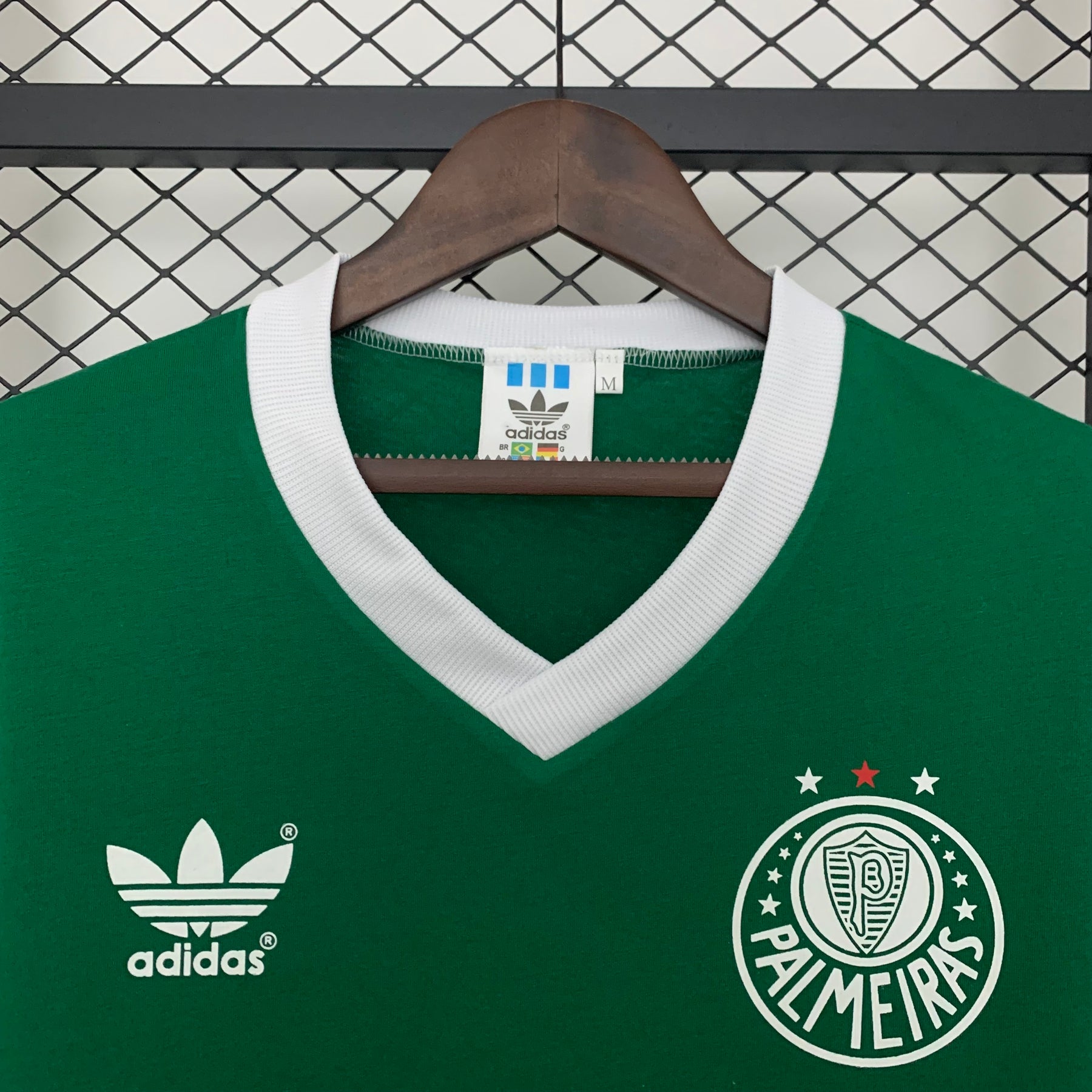 Camisa Palmeiras Retrô 1991 - Adidas - Verde e Branco - Coca Cola