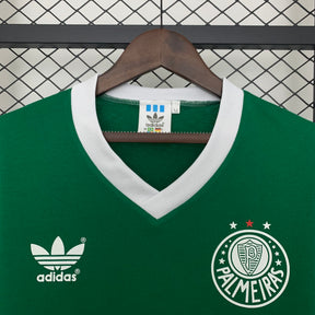 Camisa Palmeiras Retrô 1991 - Adidas - Verde e Branco - Coca Cola